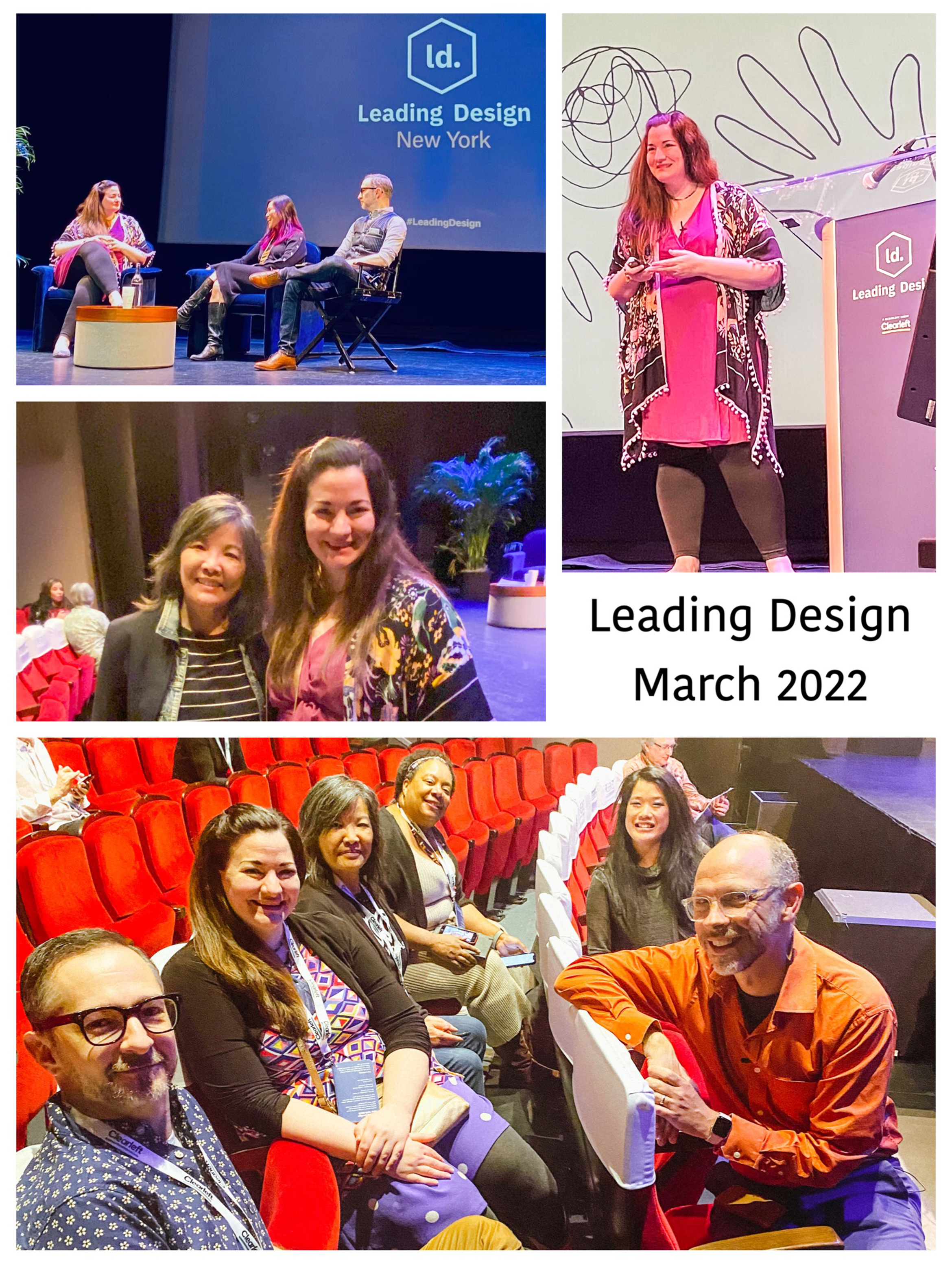 Abbey Speaking at Leading Design